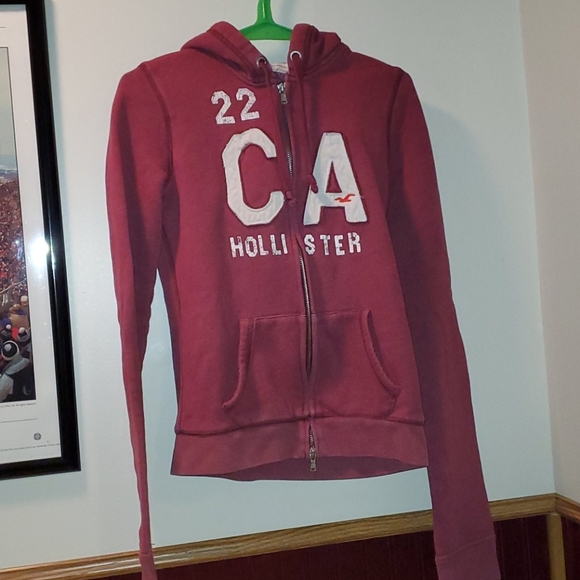 Y2K Hollister Zip-Up Hoodie - Picture 1 of 3